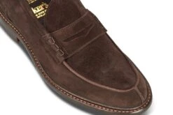 Men Shoes Store -Men Shoes Store adam penny loafer coffee suede 961335