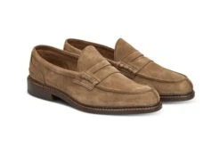 Adam Penny Loafer - New Brown Suede -Men Shoes Store adam penny loafer new brown suede 355097
