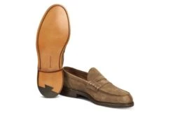 Adam Penny Loafer - New Brown Suede -Men Shoes Store adam penny loafer new brown suede 597208