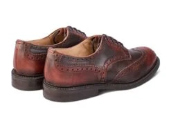 Bourton Country Shoe - Burgundy Cross Hatch -Men Shoes Store bourton country shoe burgundy cross hatch 151468