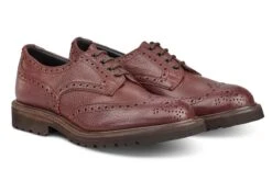 Bourton Country Shoe - Burgundy Olivvia Shrunken Grain 7 Bourton Country Shoe - Burgundy Olivvia Shrunken Grain -Men Shoes Store bourton country shoe burgundy olivvia shrunken grain 916808