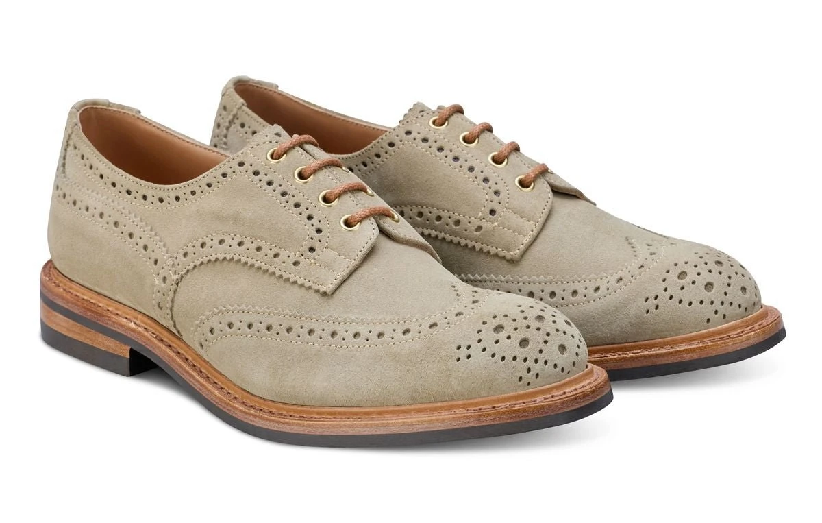Bourton Country Shoe - Chino Castorino Suede 3 Bourton Country Shoe - Chino Castorino Suede - Image 3