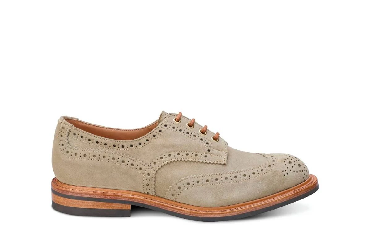 Bourton Country Shoe - Chino Castorino Suede 1 Bourton Country Shoe - Chino Castorino Suede