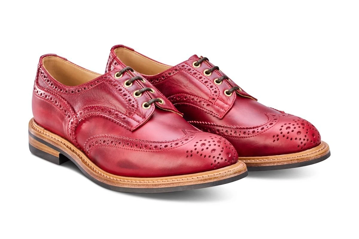 Bourton Country Shoe - Lollipop Red 3 Bourton Country Shoe - Lollipop Red - Image 3