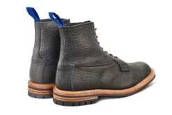 Burford Country Boot - Black Buffalo (Tricker's Exclusive) -Men Shoes Store burford country boot black buffalo 530367