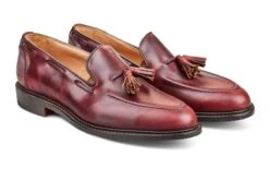 Elton Tassel Loafer - Burgundy Cutter -Men Shoes Store elton tassel loafer burgundy cutter 286140