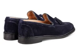 Elton Tassel Loafer - Navy Suede 8 Elton Tassel Loafer - Navy Suede -Men Shoes Store elton tassel loafer navy suede 704904