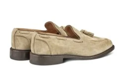 Elton Tassel Loafer - Sand Suede -Men Shoes Store elton tassel loafer sand suede 107871