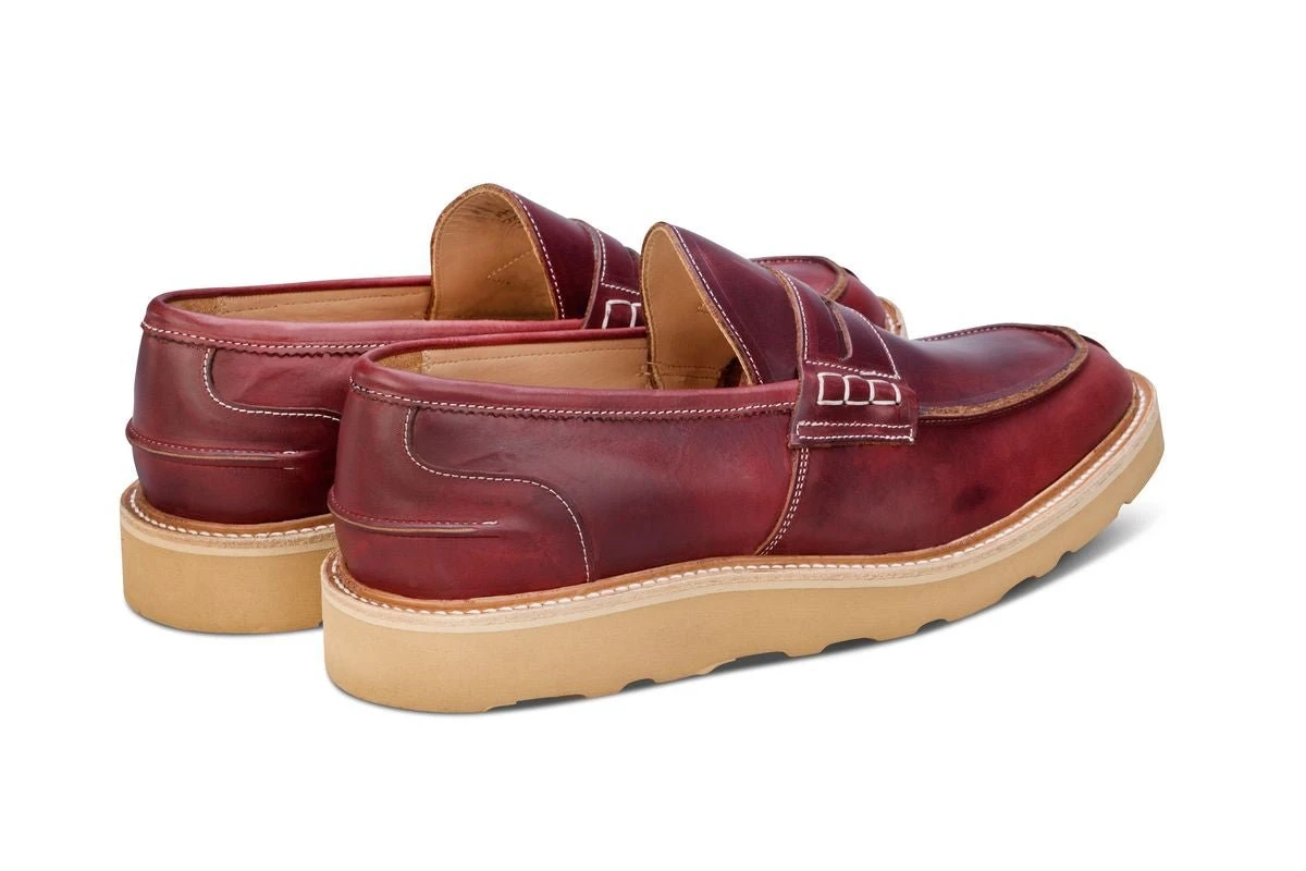 James Penny Loafer - Burgundy Cutter 4 James Penny Loafer - Burgundy Cutter - Image 4
