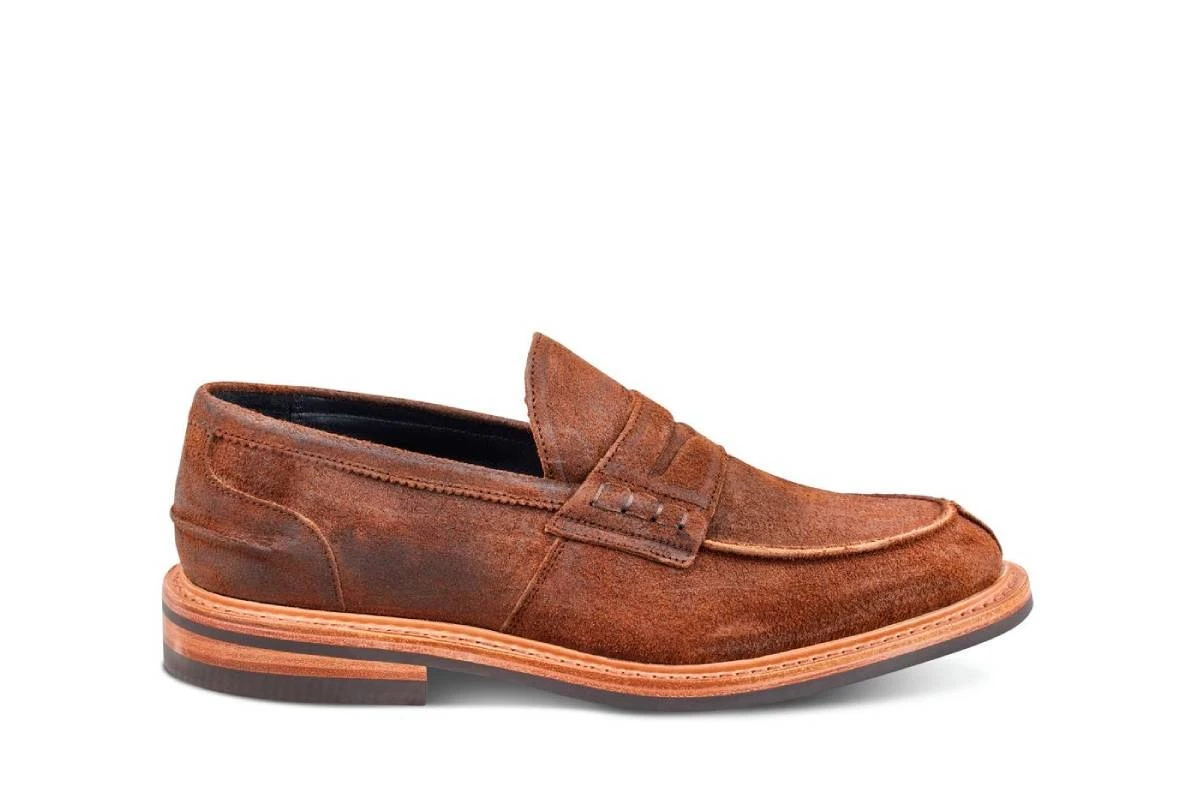 James Penny Loafer - Snuff Reverse Suede 1 James Penny Loafer - Snuff Reverse Suede