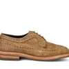 Richard Longwing Brogue - Peanut Reverse Suede