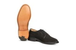 Robert Derby Shoe - Black Suede -Men Shoes Store robert derby shoe black suede 853701