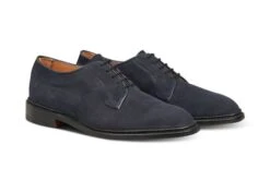 Robert Derby Shoe - Navy Suede -Men Shoes Store robert derby shoe navy suede 344371