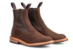 Stephen Chelsea Boot - Brown Hydro Nubuck -Men Shoes Store stephen chelsea boot brown hydro nubuck 214511