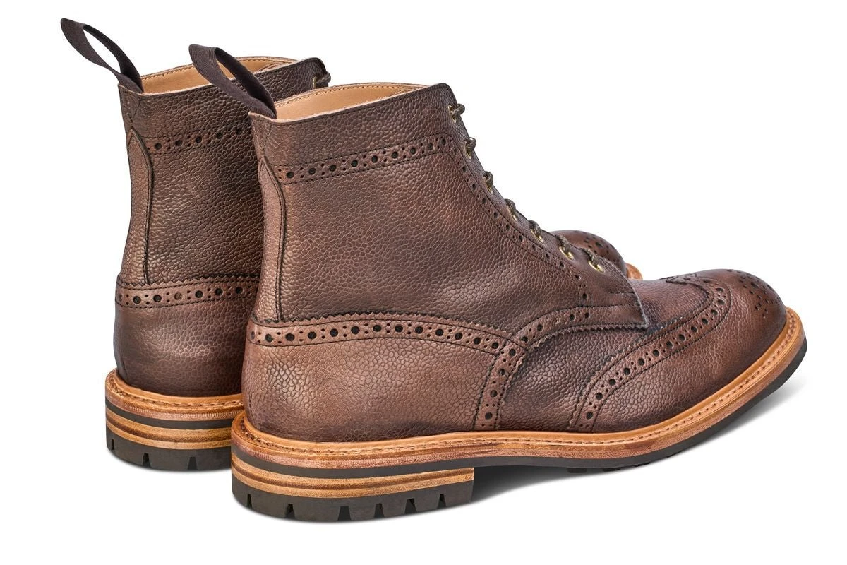 Stow Country Boot - Brown Scotch Grain 3 Stow Country Boot - Brown Scotch Grain - Image 3
